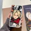 Anime F-Fullmetal A-Alchemist Transparent Phone Case For IPhone 16 15 14 13 12 11 Pro Max Plus Soft Cover