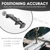 A27F-Hole Drill Jig For 2030 40 60 90 European Standard Aluminum Profile Drilling Guide Woodworking Tools