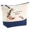 Makeup Bag - PLANETEE - Julie Mon Make-up - Large Size - HD Sublimation Printing - Cotton (Made In France)