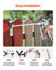 Airless Paint Spray Gun and Hose Kit 3600PSI with Extension Rods Filters