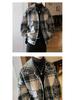 Men's Retro Plaid Wool Coat: Trendy, High-End, Thickened, Warm, Autumn/Winter Casual Jacket