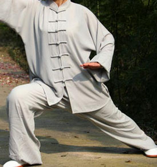 Wiosenno-letni bawełniano-jedwabny strój do Tai Chi - Odzież do ćwiczeń i występów dla mężczyzn i kobiet