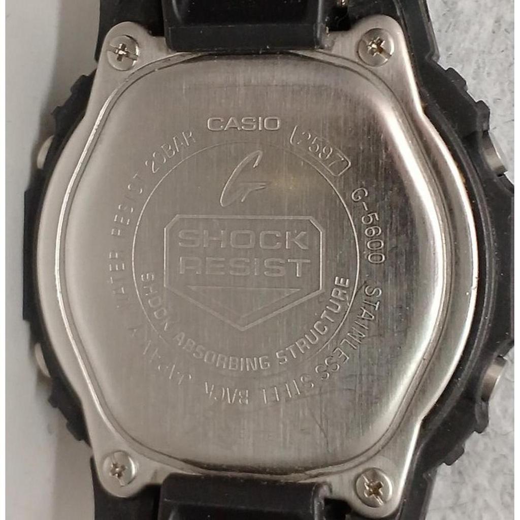 Used CASIO G-5600 G-SHOCK