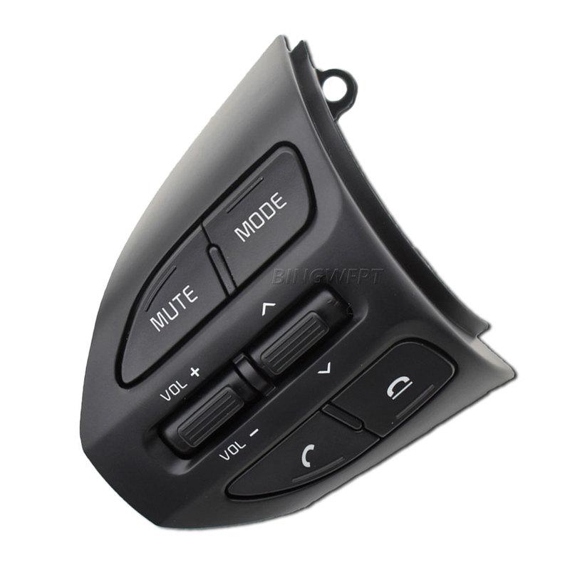 Steering Wheel Button Remote Volume Bluetooth Control Switch With BacklightFor Kia RIO 2018- X-LINE 2017- For RIO4