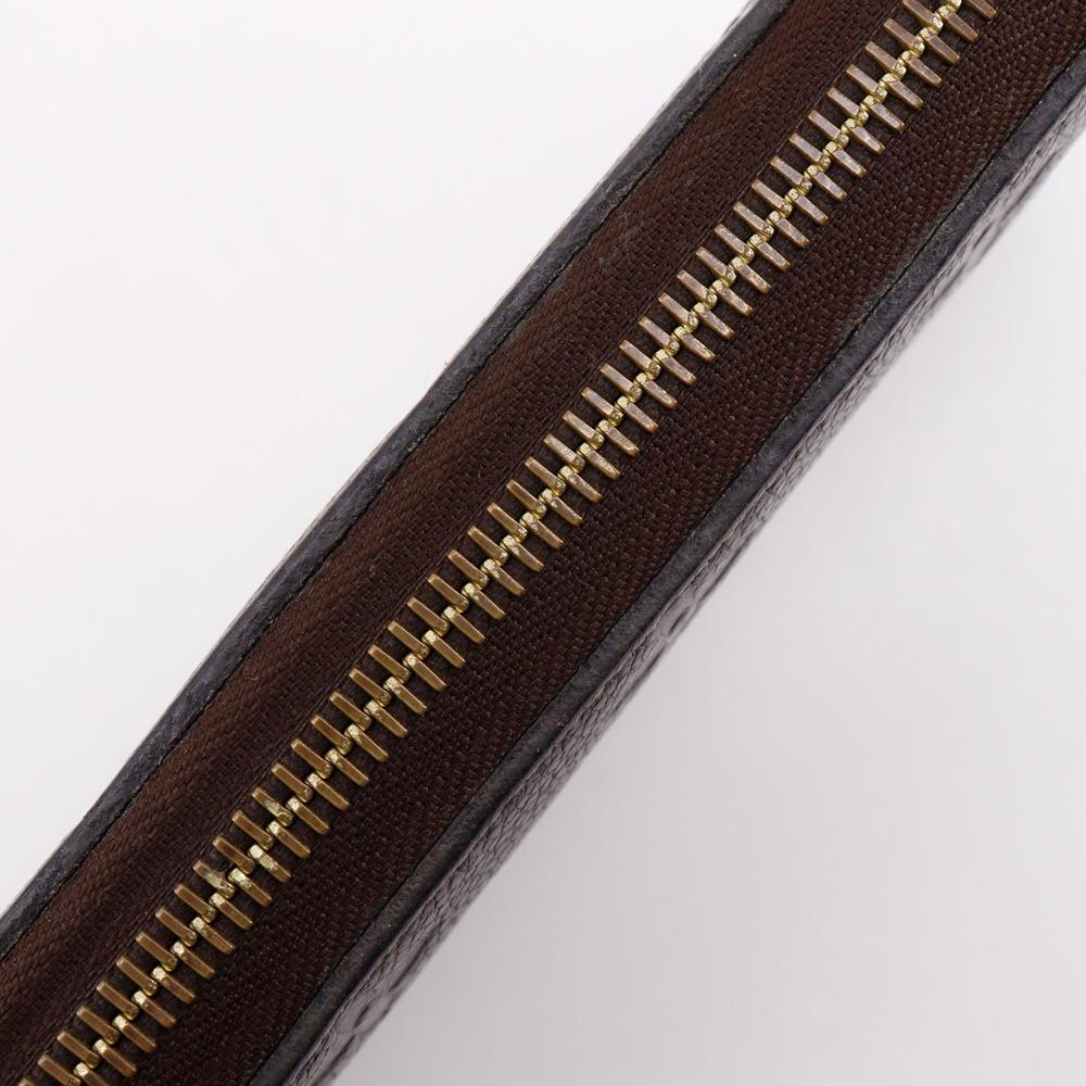 LOUIS VUITTON Portefeiulle Scrett Ron Purse M93436 Ombre Brown Monogram Ann Platt unisex Used