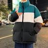 Autumn and winter down jacket % white duck down warm couple down lambsdown jacket stand-up collar loose versatile jacket