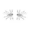 Opening Ring Spider Necklace Pin Insect Ear Studs Exquisite Exaggerated Spider Jewelry Set  Girls