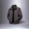 Mens Lightweight Windbreaker Jacket With Stand Collar Hooded Outdoor Running Cycling Casual Sport Coat