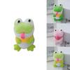 Adorable Cute Frog Plush Toy Keychain Cartoon Stuffed Animal Bag Accessory