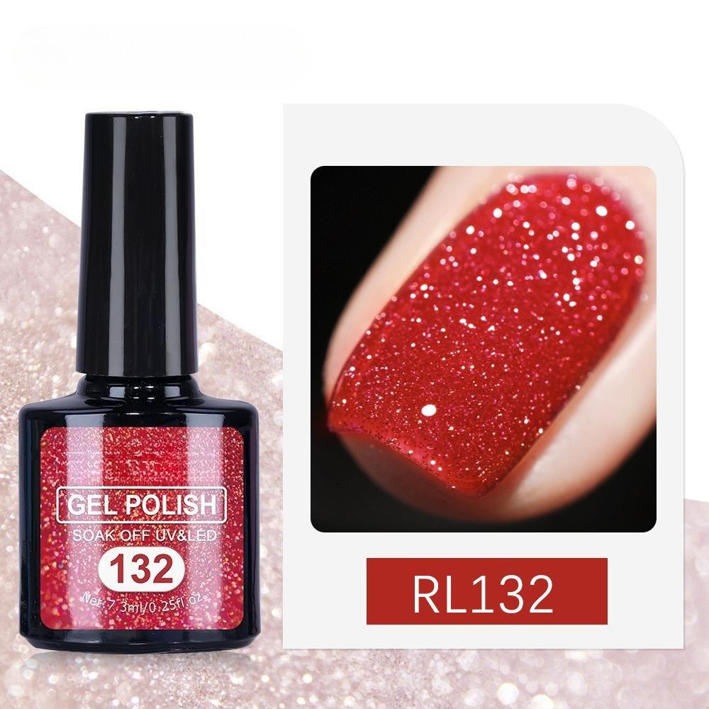 7.5Ml Glitter Gel Nail Polish Soak Off Uv Led Gel Varnish Nail Art Manicures