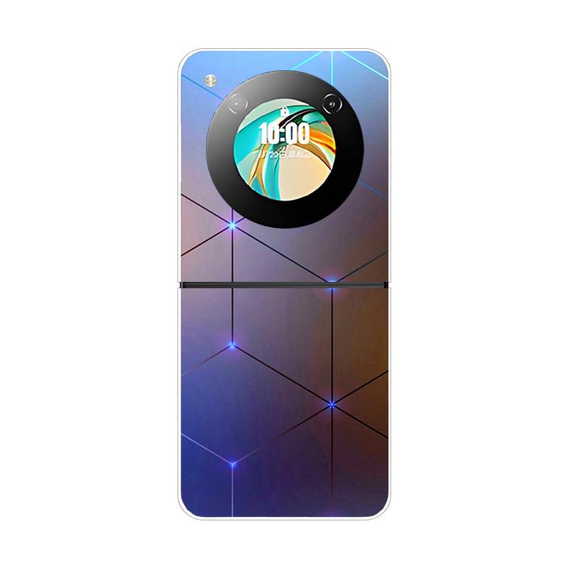 Pevný PC kryt pre ZTE Nubia Flip 2 Nárazuvzdorné puzdrá na telefón pre ZTE Libero Flip 2 5G Zadný priehľadný kryt Flip2 Coque Funda