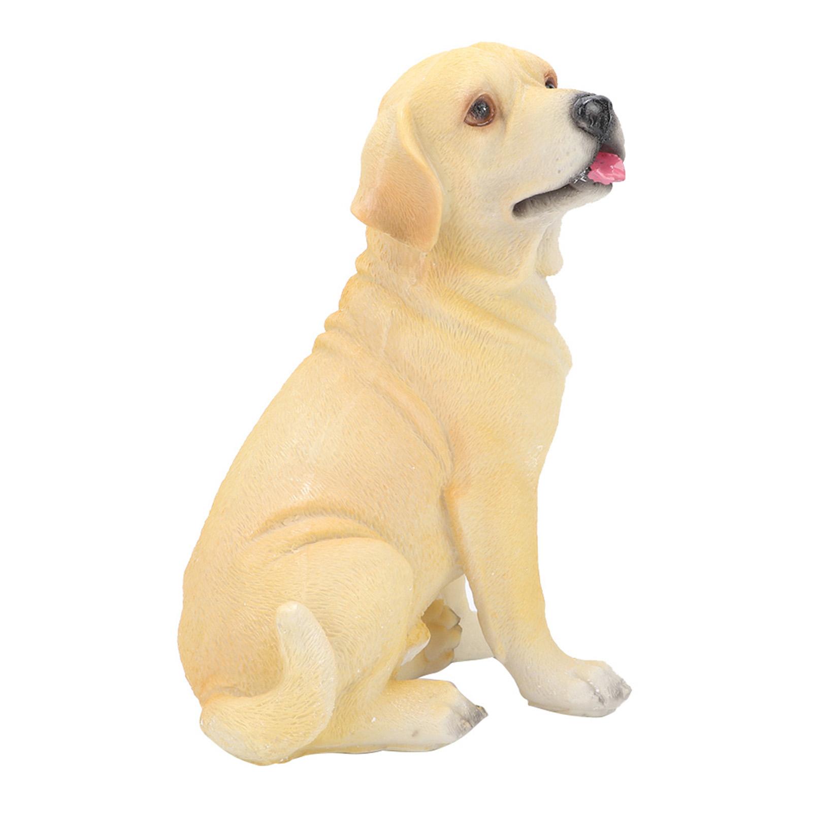 

Landscape Lawn Garden Courtyard Resin High Simulation Dog Decoration Animal Puppy Ornament