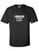 Liberalism Is A Mental Disorder Pro Trump GOP Conservative Funny Black T-Shirt