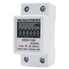 Energy Meter AC 220V Meter 79*66*36mm LCD Digital Power Meter Effortless Installation Energy Monitoring System