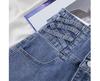 Damen 2025 Sommer High-Waist Denimshorts: Koreanischer Stil, Schlankmachend, Elastische Bauchkontrolle, Bodycon A-Linien-Design