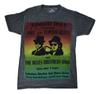 Uomo Solo Stasera Jake & Elwood Blues Brothers Maglietta Burnout Nuova Piccola