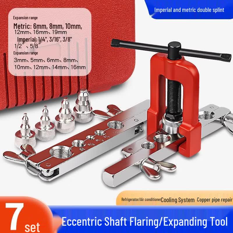 Eccentric Copper Tube Flaring Tool Set