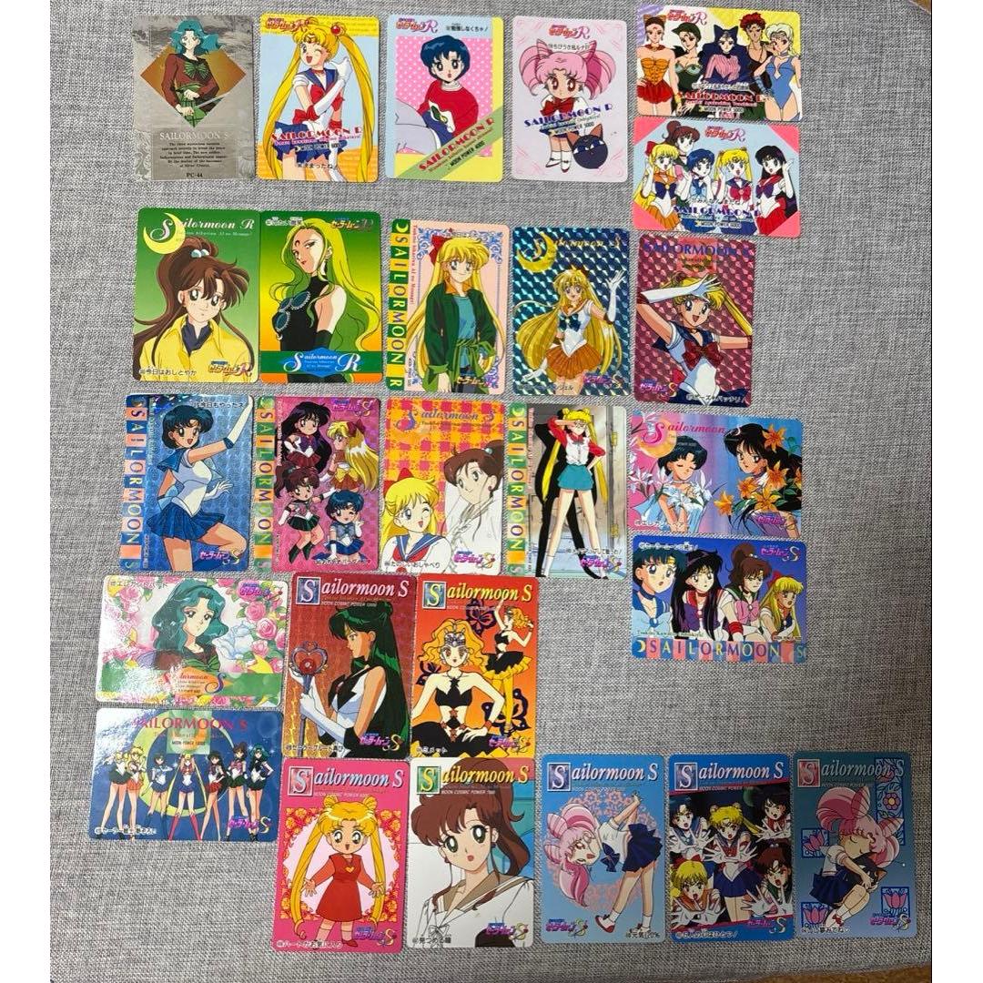 Used Limited time summary 44 Sailor Moon cards 20 Magic Knight Rayearth