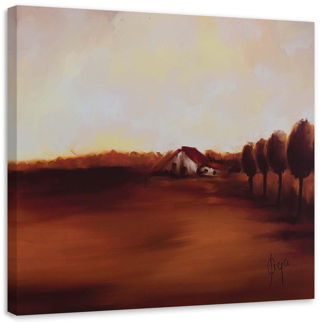 Canvas Print Autumn Landscape Nature