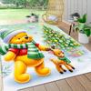 Christmas Winnie Pooh Deer Carpet Rug Soft Washable Anti Slip Home Living Room Sofa Mats Personalized Christmas Rug