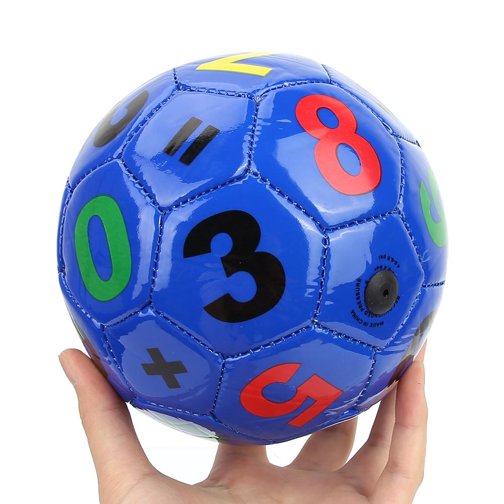 Children Outdoor Sport Football Soccer Ball Size 2 Exercise Sports Equipment(Purple Number)
