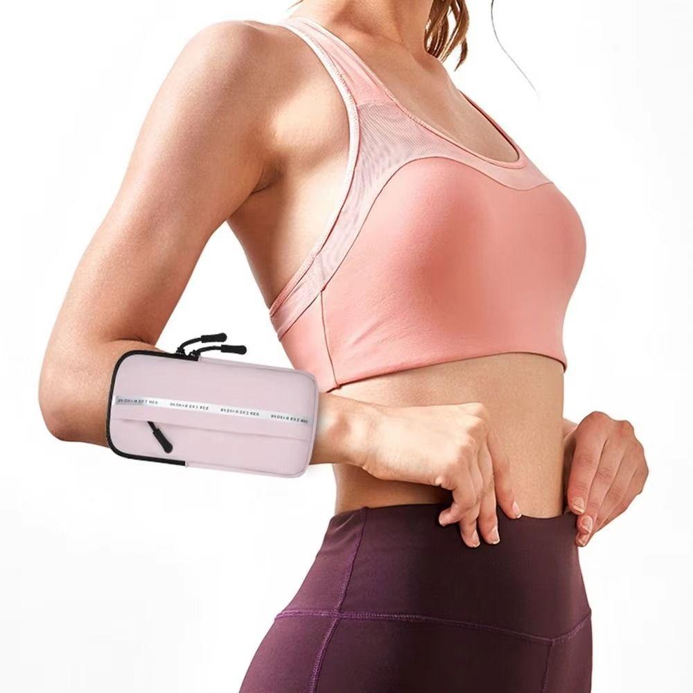 Waterproof Running Mobile Phone Arm Bag PU Armband Sports Phone Case  Gym Yoga Cycling