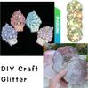 12 Colors Holographic Chunky Glitter Assorted 3mm Star Shapes Fine Glitter Powder for Body Nail Art Craft Mixed Colors