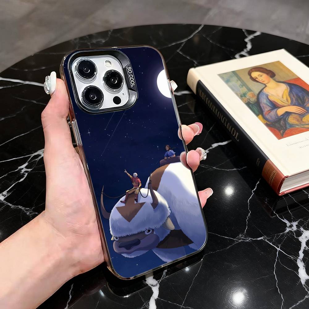

Fantasy Animal Pattern Phone Case For iPhone 17,16,15,14,13,12,11 Plus,Pro Max,XS,Colored Silver Plated Inside Cover iPhone13PROMAX