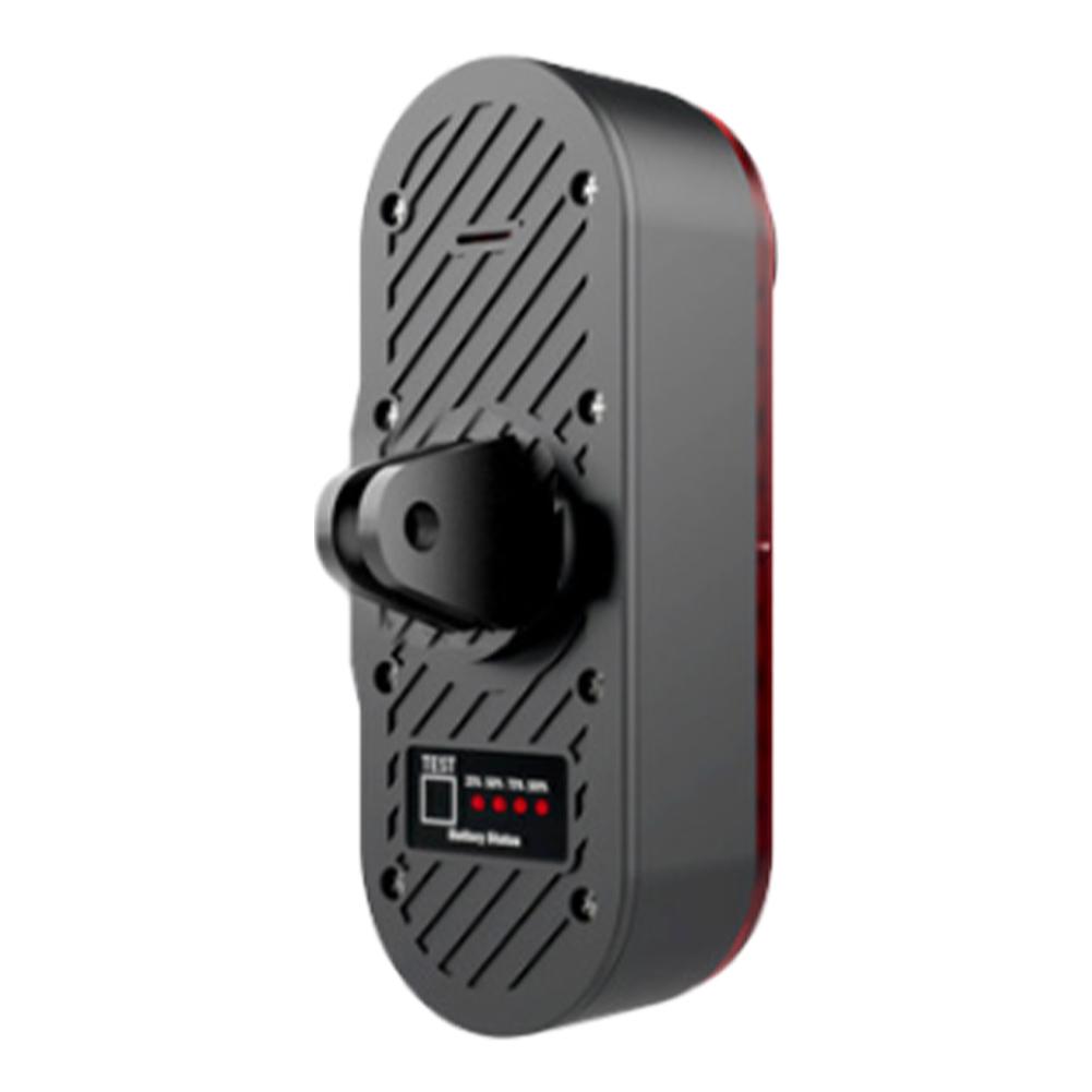 Bicycle Tail Light Camera Recorder 1080P HD DV Camera Taillight 3400mAh Battery Continuous Recording 6H for Road Urban Cyclists