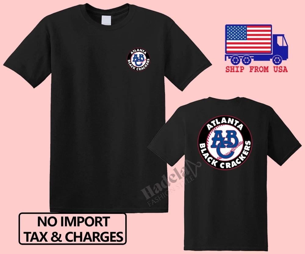 Atlanta Black Crackers Men s Black Size S-5XL 3XL