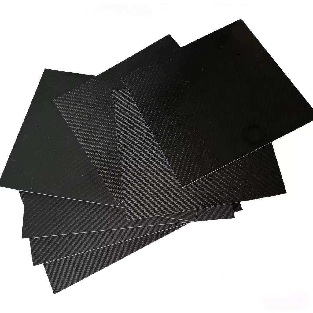 Custom High Modulus 10mm Thick Carbon Fiber Plate (ZhongRuiCheng Brand) for Tennis Racket and Golf Club Parts