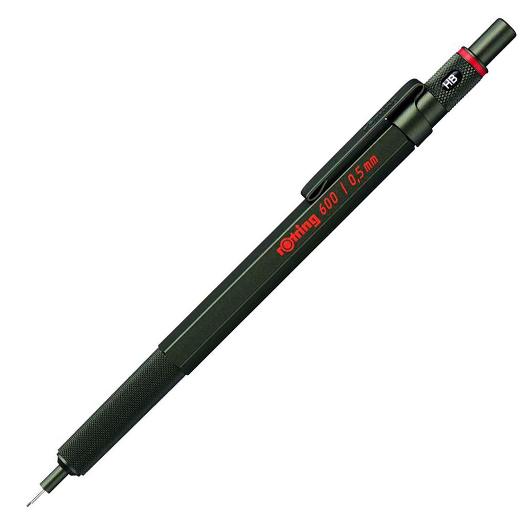 Rotring 600 Mechanical Pencil, Camouflage Green, 0.5mm, Luxury German Stationery, Professional Drafting Pen, High-End Writing Instrument