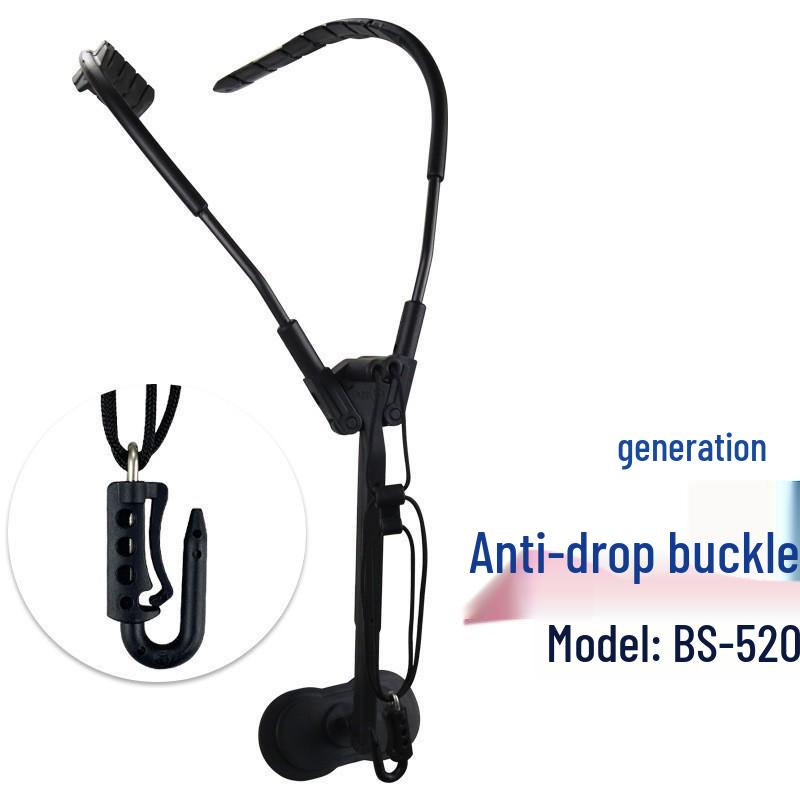 Bonmusica Saxophone Dual Shoulder Strap for Soprano, Alto, Tenor - Swiss Style for Children & Adults