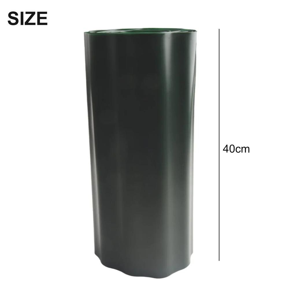 30/40cm Plastic Lawn Edge Garden Grass Lawn Edge Border Fence Path Flexible Lawn Edging Border Fence Yard Garden Decor