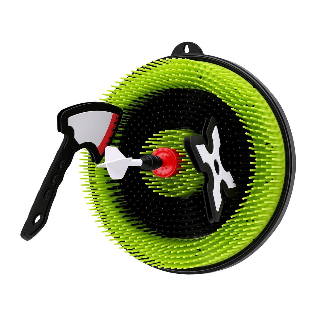 Axtwerfen Zielspiel Spaß Tragbares Axtwerfen Set für Hinterhof Indoor Outdoor Gartenaktivitäten