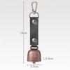 Bear Bell Outdoor Bear Bell Camping Wind Chime Keychain Pet Pendant Bell Reminder Bell Easy To Use
