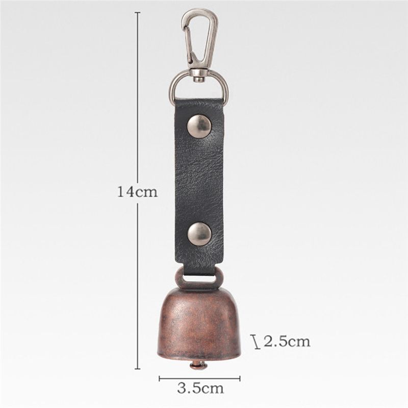 Bear Bell Outdoor Bear Bell Camping Wind Chime Keychain Pet Pendant Bell Reminder Bell Easy To Use