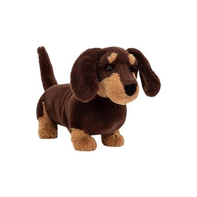Jellycat Dog Series Otto Dachshund Animal Brown Doll Plush Doll 17cm/28cm Height 34cm Length