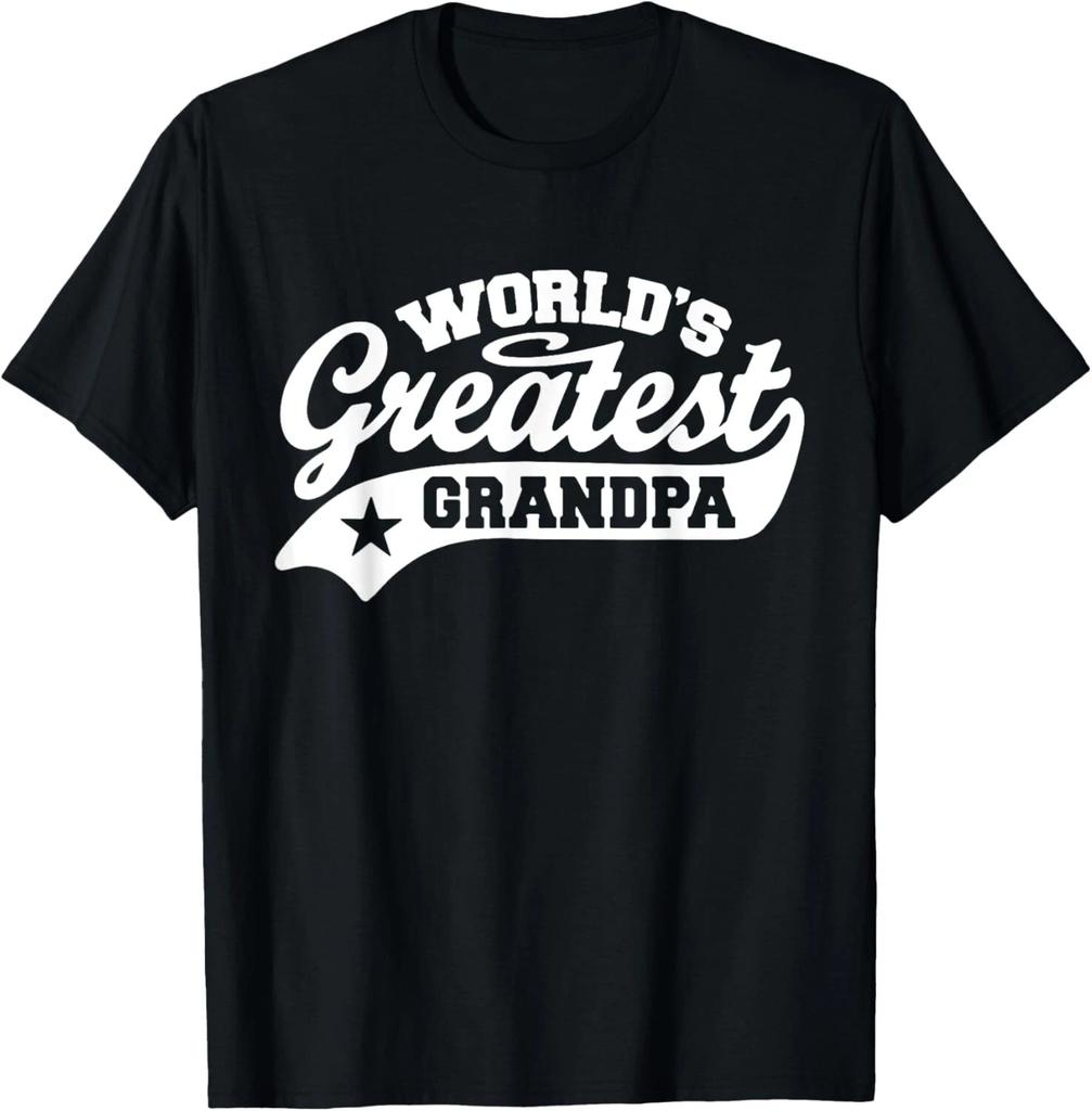 World's Greatest Grandpa Shirt Funny Father's Day Gift Unisex T-Shirt