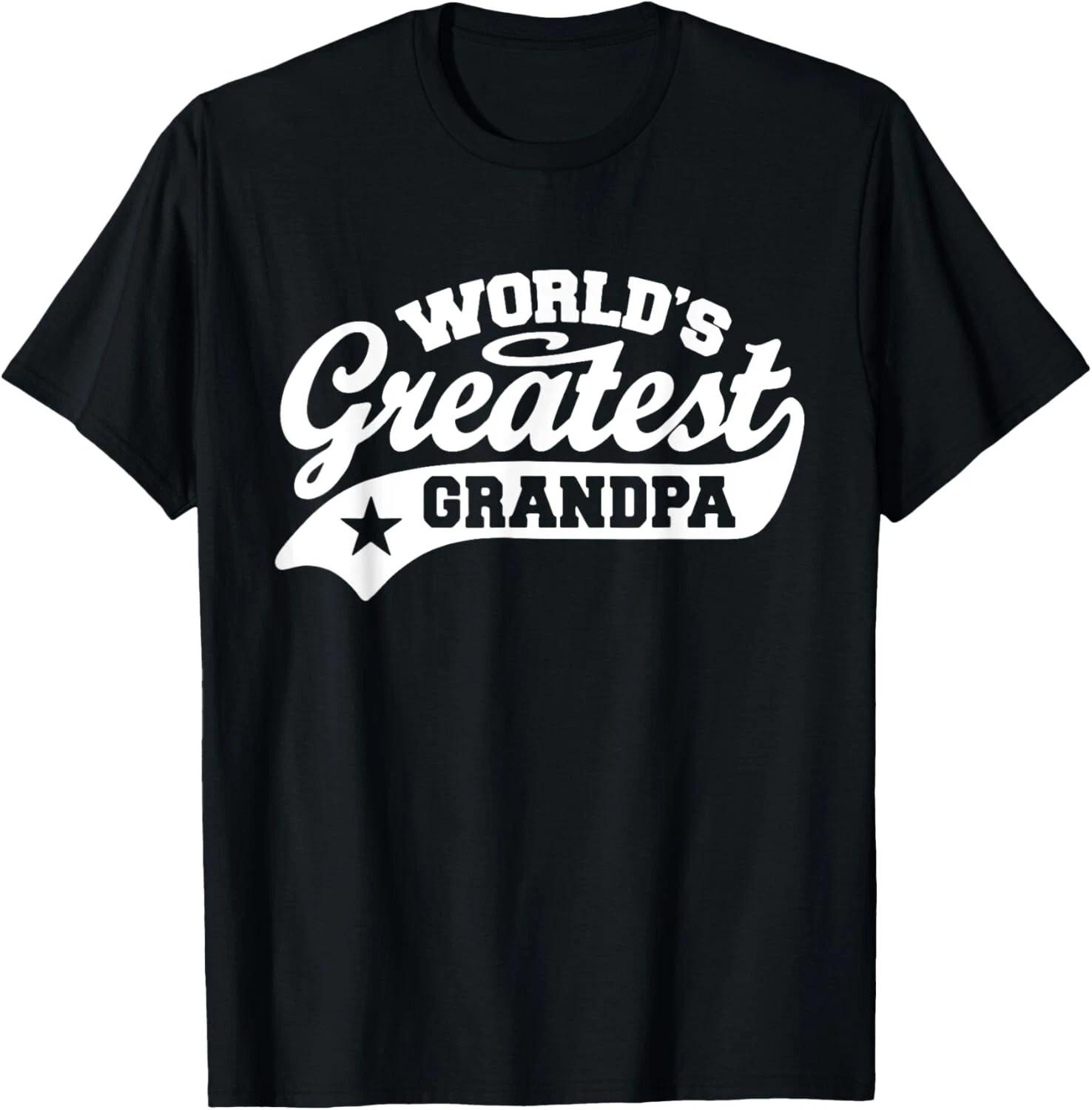 

World s Greatest Grandpa Shirt Funny Father s Day Gift Unisex T-Shirt L