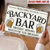 Metal Wall Art Retro Bar Pub Vintage Tin Sign for Man Cave