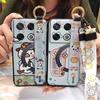Cute Silicone Phone Case For infinix GT 20 Pro/X6871 Phone Holder Lanyard Durable Ring Back Cover Fashion Design Cartoon
