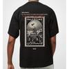 T-shirt in Cotone Malcom X Palestina Unisex Oversize con Grafica