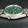 GENUINE VINTAGE SEIKO EXPO 70 AUTOMATIC JAPAN MENS GREEN DIAL WATCH A708783-1