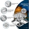 Camping Grill Charcoal Stove Folding Stainless Steel Fire Pit Grill Backpacking for Outdoor Cooking Hiking Camping Picnics Stove