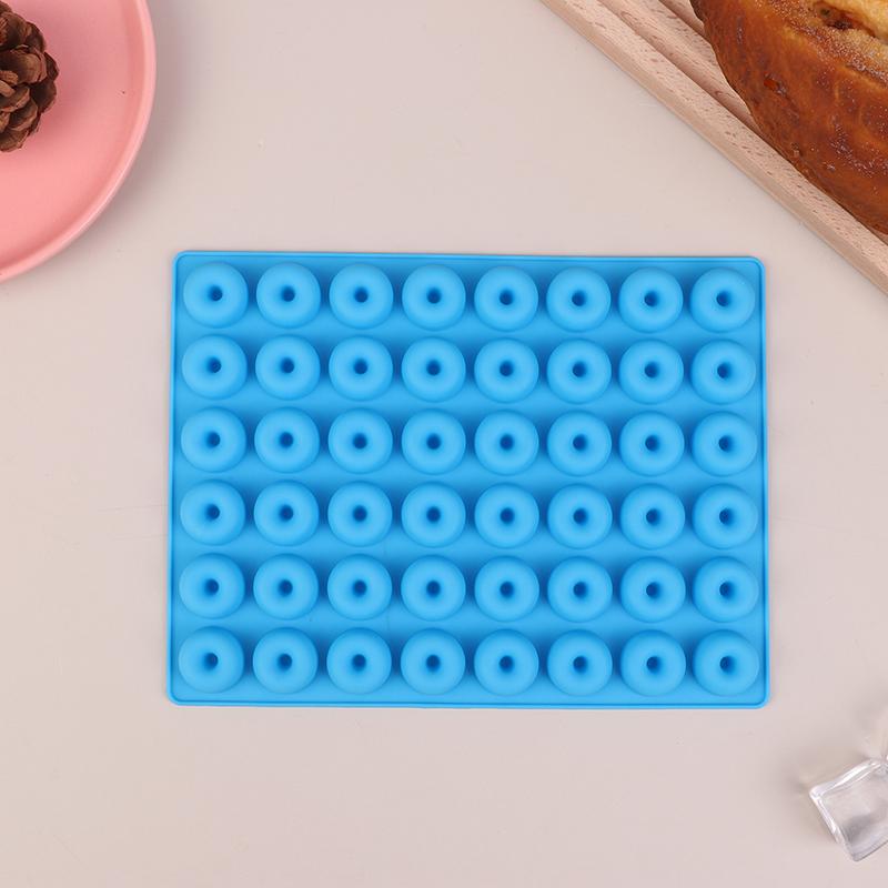 

48-гнездная мини-форма для пончиков, силиконовая форма для желе, конфет, шоколада, мини-пончиков, форма для выпечки на кухне, для вечеринок, для закусок
