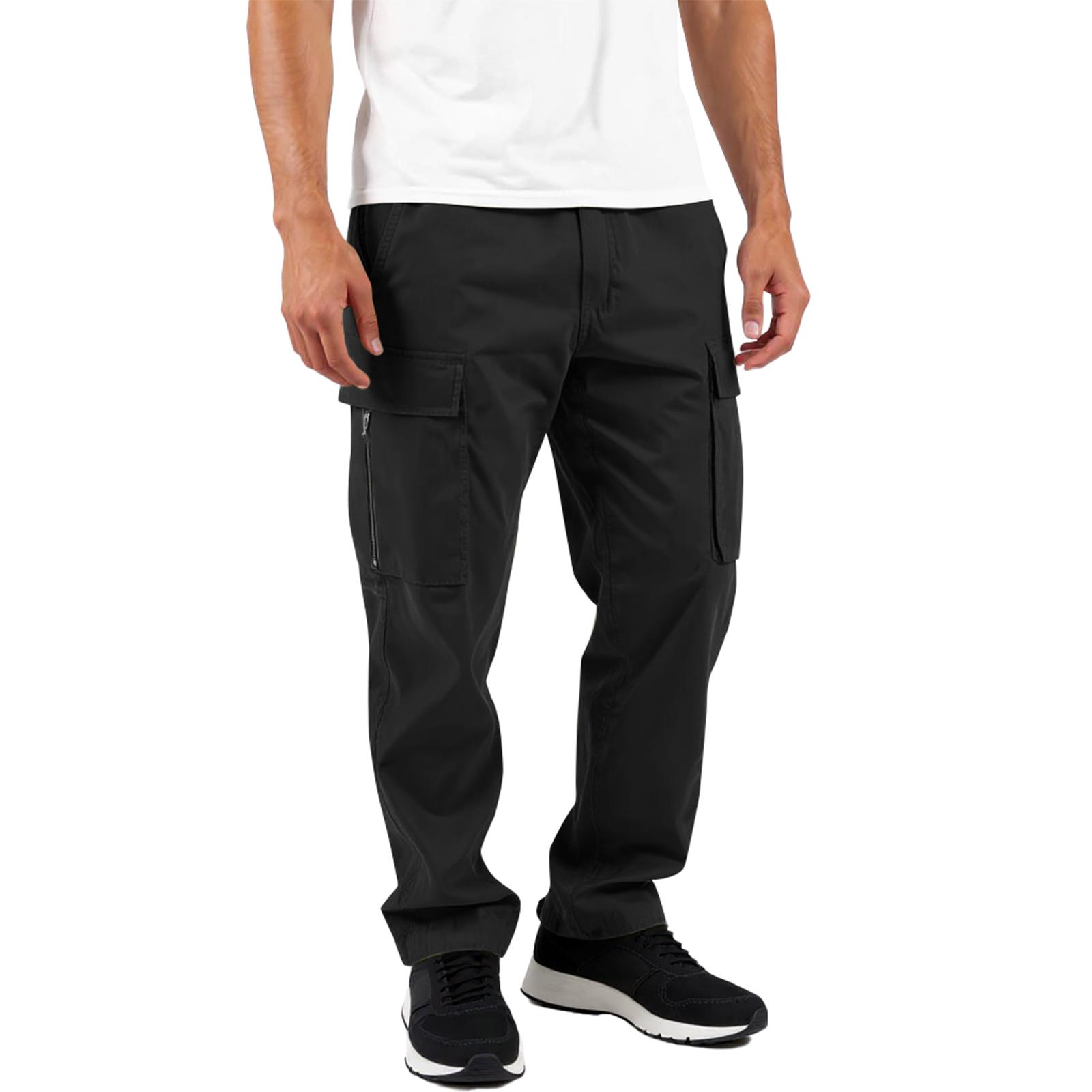 

Мужские спортивные и повседневные брюки с карманами XXL чёрный