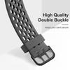18mm Universal Silicone Band for Huawei GT6 41mm Sport Breathable Smart Strap for GT6/5/4 41mm GT5 Pro/watch 5 42mm Band