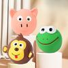 Pet Toy Latex Vocalizing Monkey Head Frog Toy Puppy Toy Venting and Relaxing Dog Toy