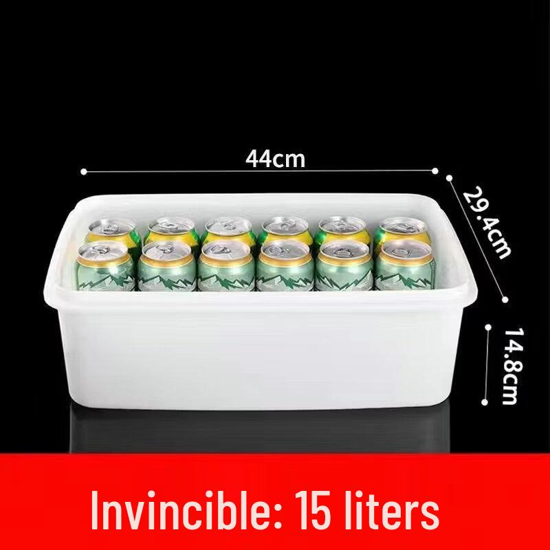 ZISIZ Large Rectangular Commercial Food Storage Container